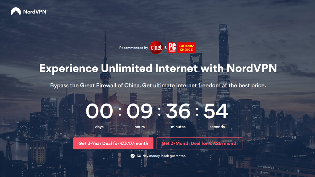 nordvpn in china download